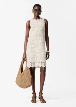 Mini-Häkelkleid