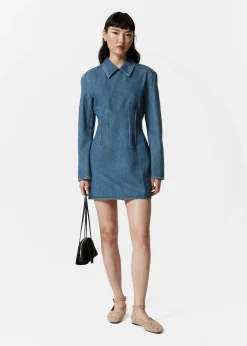 Minikleid aus Denim