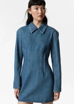 Minikleid aus Denim