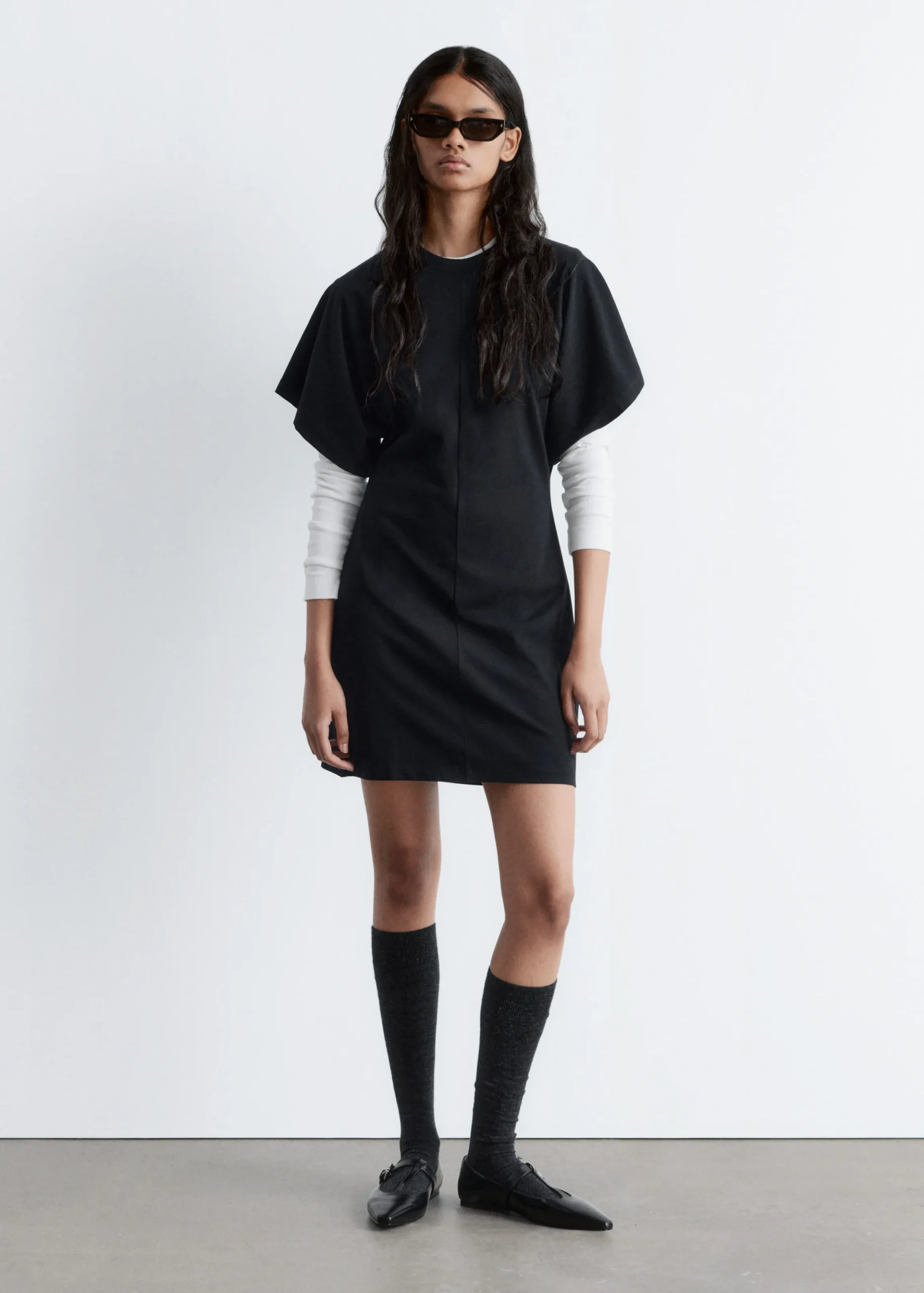 Minikleid aus Jersey