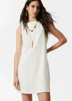 Minikleid aus Leinen