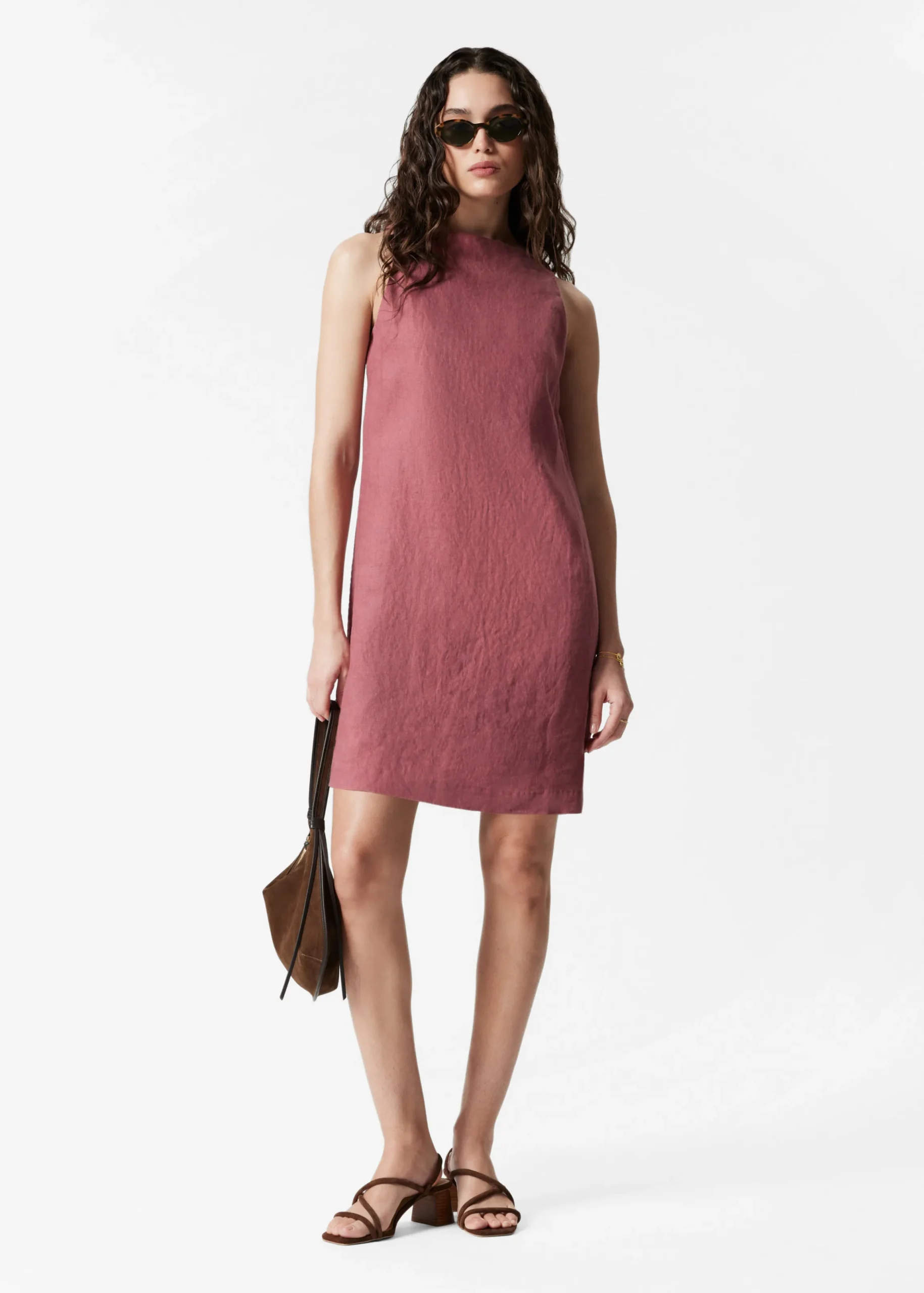 Minikleid aus Leinen