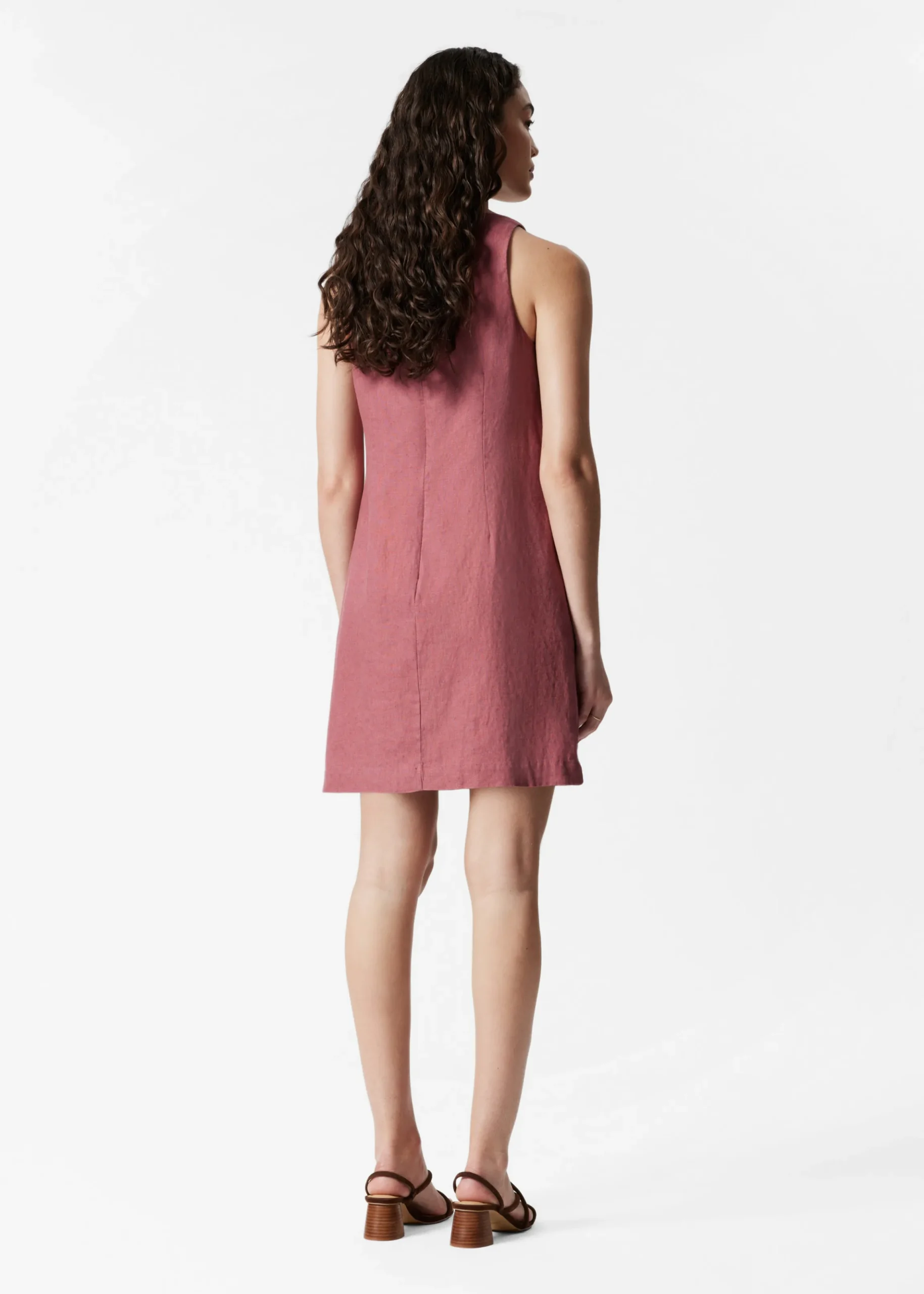 Minikleid aus Leinen