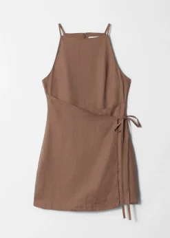 Minikleid aus Leinen