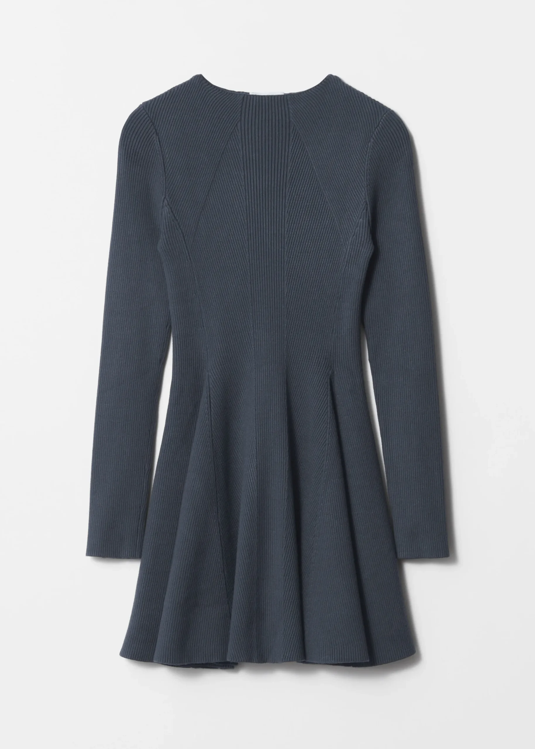 Minikleid aus Rippstrick