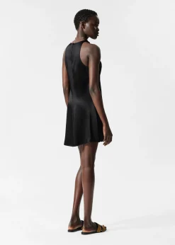 Minikleid aus Satin