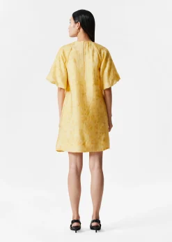 Minikleid mit Ballonärmeln