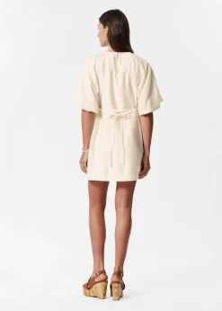 Minikleid mit Puffärmeln