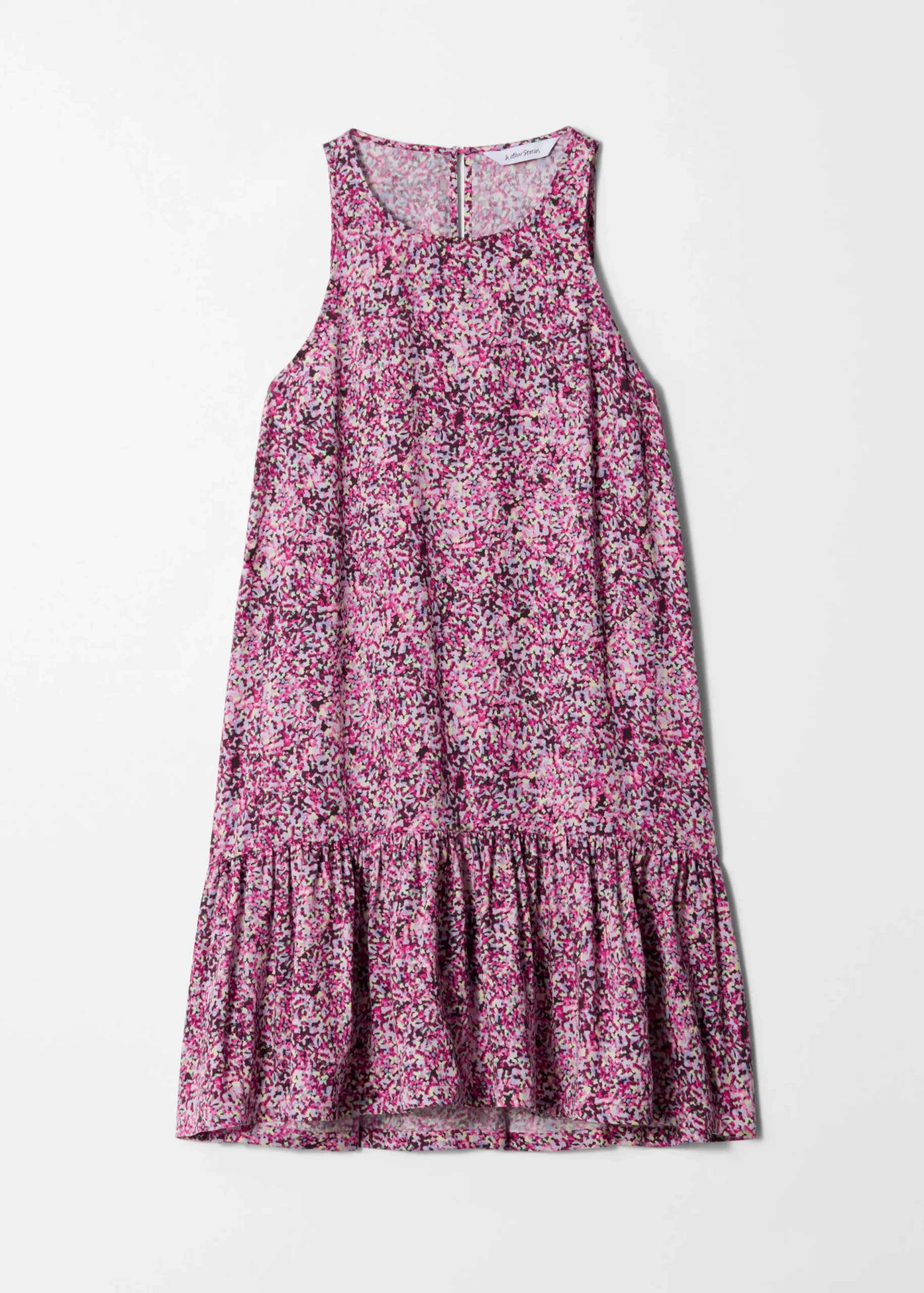Minikleid mit Rüschen
