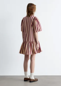 Minikleid mit Schößchen