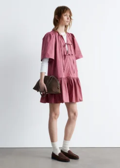 Minikleid mit Schößchen