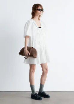 Minikleid mit Schößchen