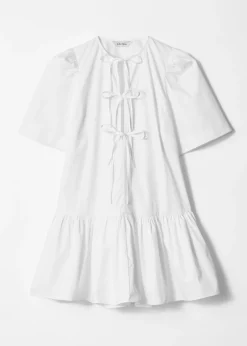 Minikleid mit Schößchen