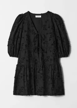 Minikleid mit Stickerei