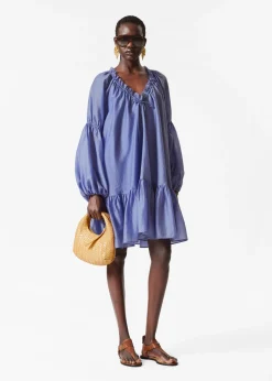 Minikleid mit Volants
