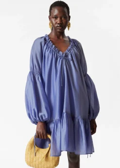 Minikleid mit Volants