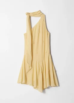 One-Shoulder-Minikleid