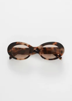 Ovale Sonnenbrille