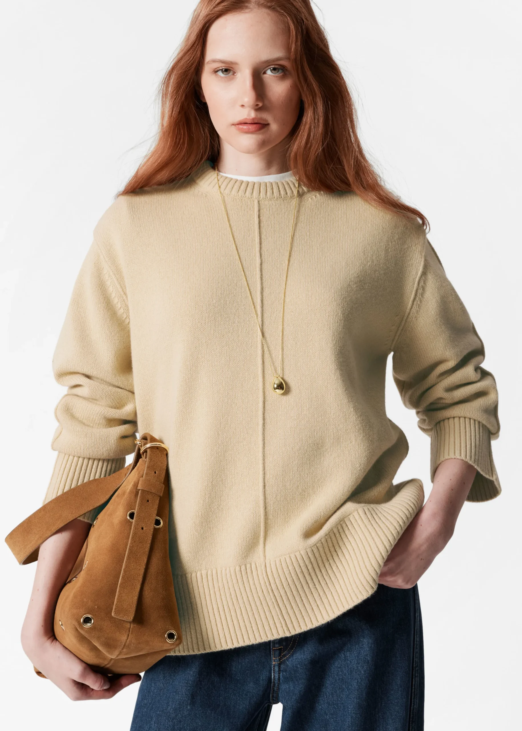 Oversized-Strickpullover