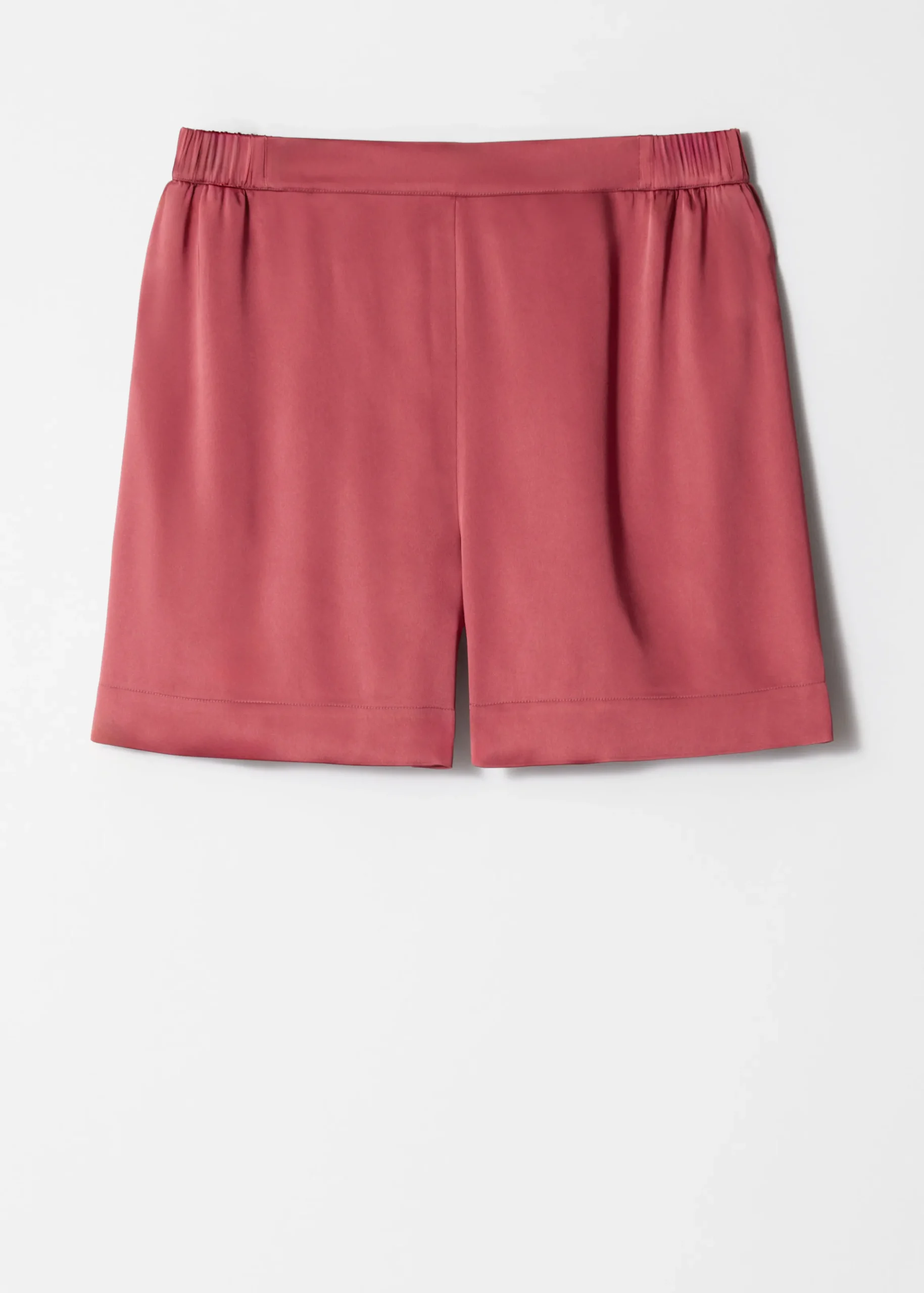 Pull-on-Shorts aus Satin