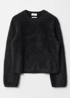 Pullover aus gebürstetem Kaschmir