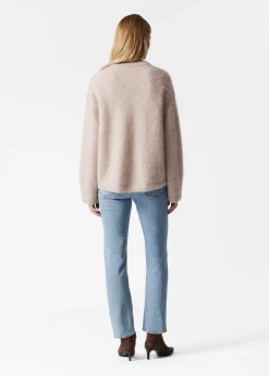 Pullover aus Mohair-Mix