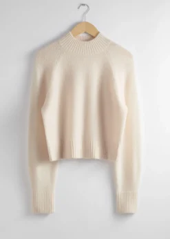 Pullover mit Stehkragen