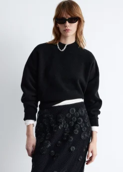 Pullover mit Stehkragen