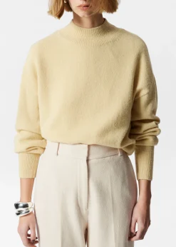 Pullover mit Stehkragen