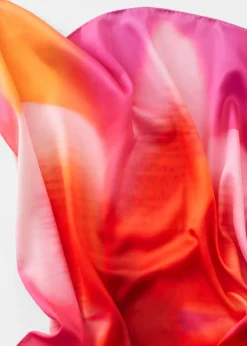 Quadratisches Halstuch mit Blumenprint