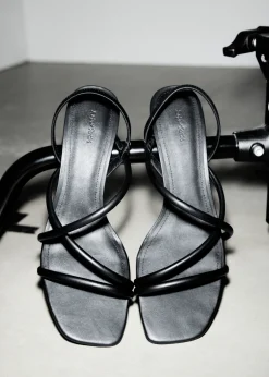 Riemchensandalen mit Blockabsatz