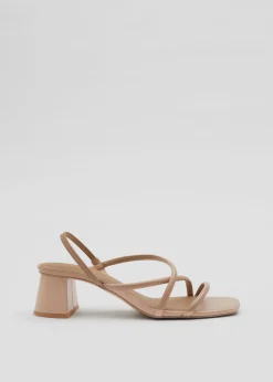 Riemchensandalen mit Blockabsatz