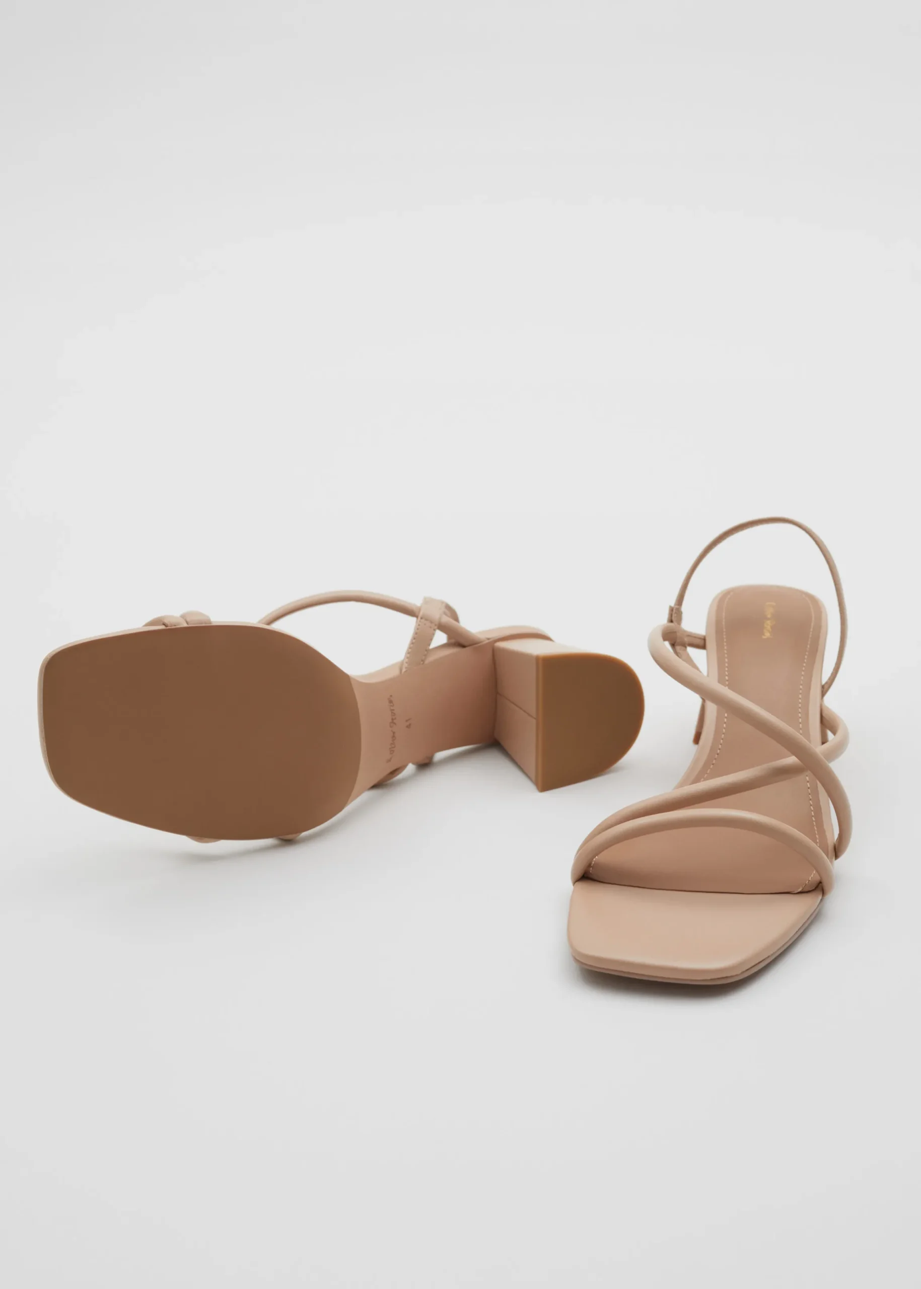 Riemchensandalen mit Blockabsatz