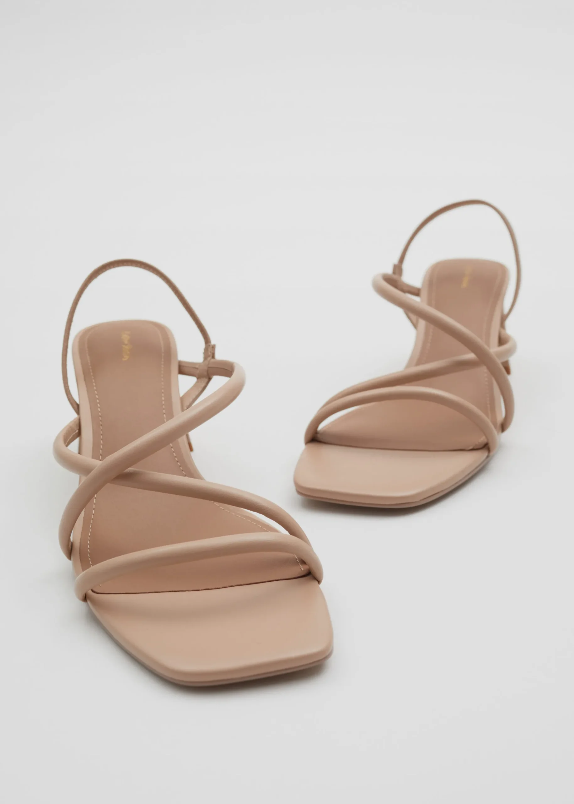 Riemchensandalen mit Blockabsatz