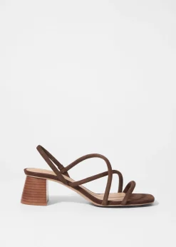 Riemchensandalen mit Blockabsatz