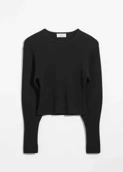 Rippstrickoberteil