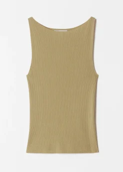 Rippstrick-Tanktop