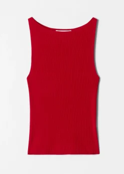 Rippstrick-Tanktop