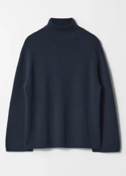 Rollkragenpullover aus Kaschmir-Mix