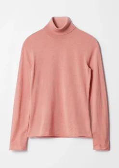 Rollkragenpullover aus Merinowolle