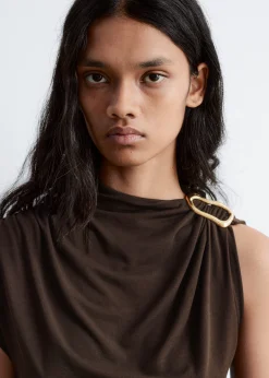 Ruche GoldBuckle Top