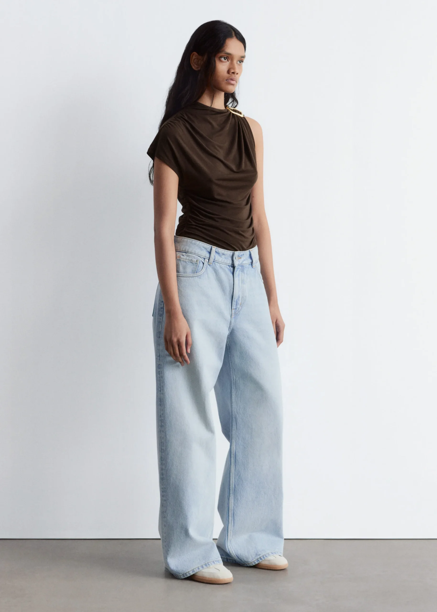 Ruche GoldBuckle Top