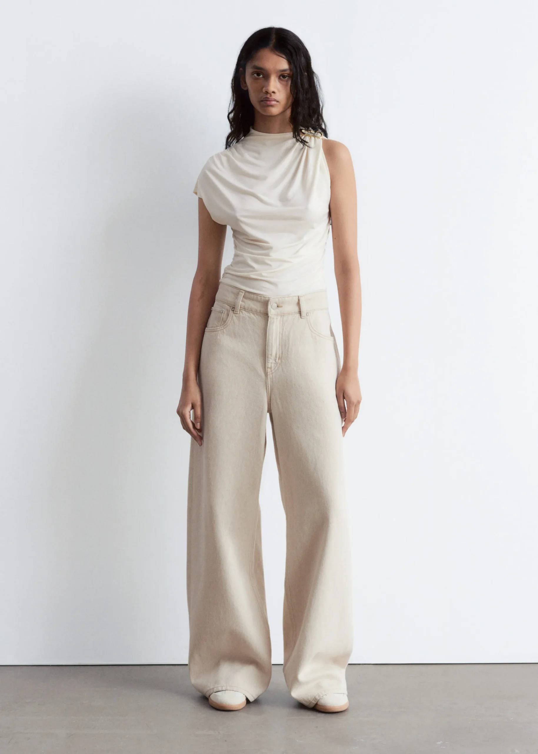 Ruche GoldBuckle Top