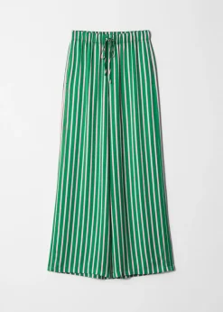 Satinhose mit Kordelzugbund