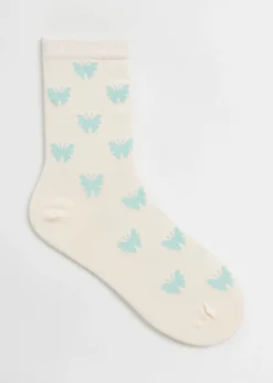 Schmetterlingssocken