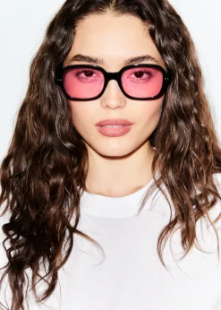 Sonnenbrille mit rechteckigem Rahmen
