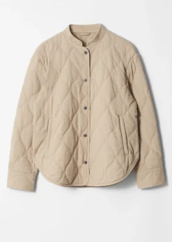 Steppjacke mit Stehkragen