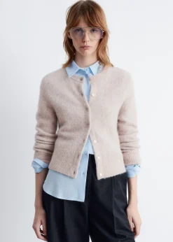 Strickjacke aus Alpaka-Mix