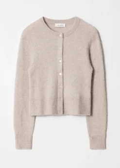 Strickjacke aus Alpaka-Mix