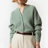 Strickjacke aus Alpaka-Mix